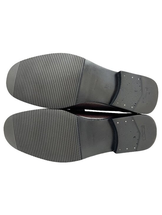 $1090 Salvatore Ferragamo Mens Silver Gancini Bit Leather Shoes Loafers 8.5 E main image 7